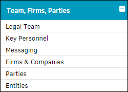 Matter: Teams, Firms, Parties