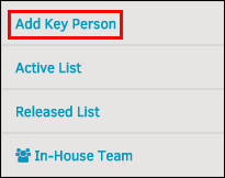 Add Key Person