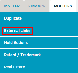 Modules: External Links