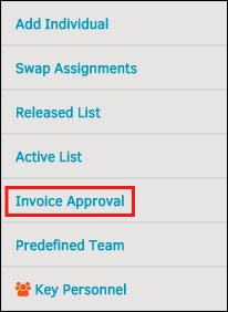 Invoice Approval Link