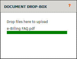 Dragging a Document into the Drop-Box