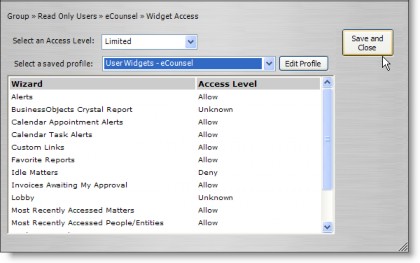 db_Security_Attribute_Access_Widgets