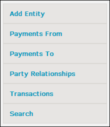 Payments From and Payments To Links