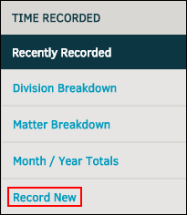 Record New Time