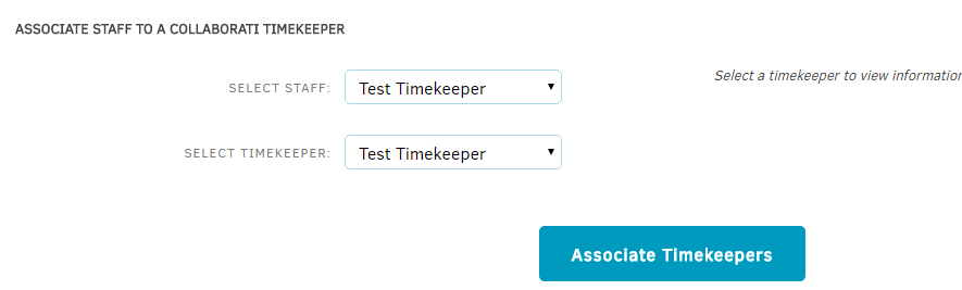 Mapping Existing Timekeeper