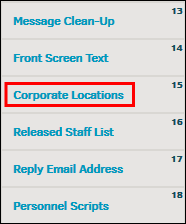 Corporate Locations Link