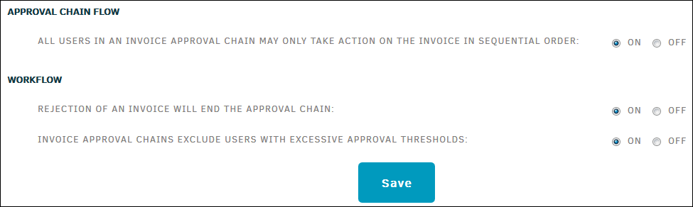 Approval Chain Workflow
