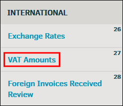 VAT Amounts Link