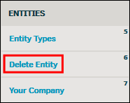 Delete Entity Link