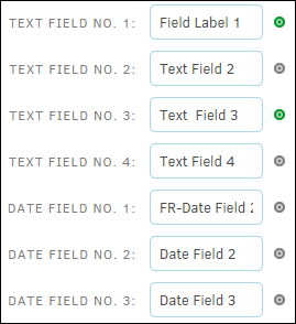 Manage Text Fields