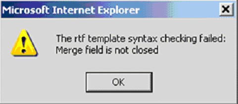 error message two