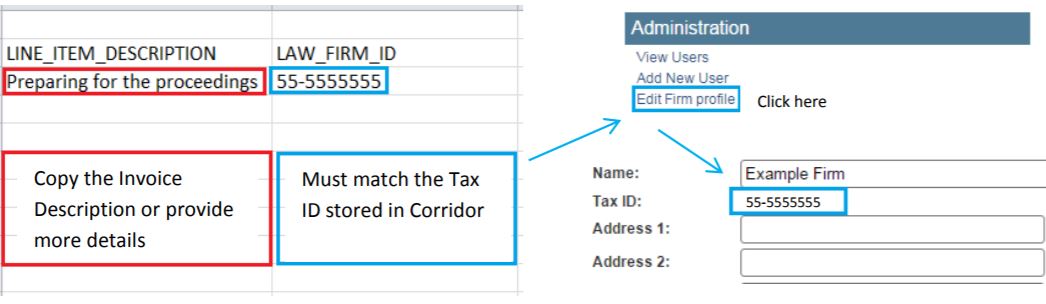 CorEB - Manually Creating Credit Invoice LEDES file from Template (9).JPG