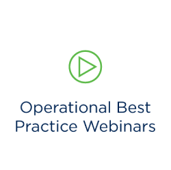 Operational Best Practice Webinars
