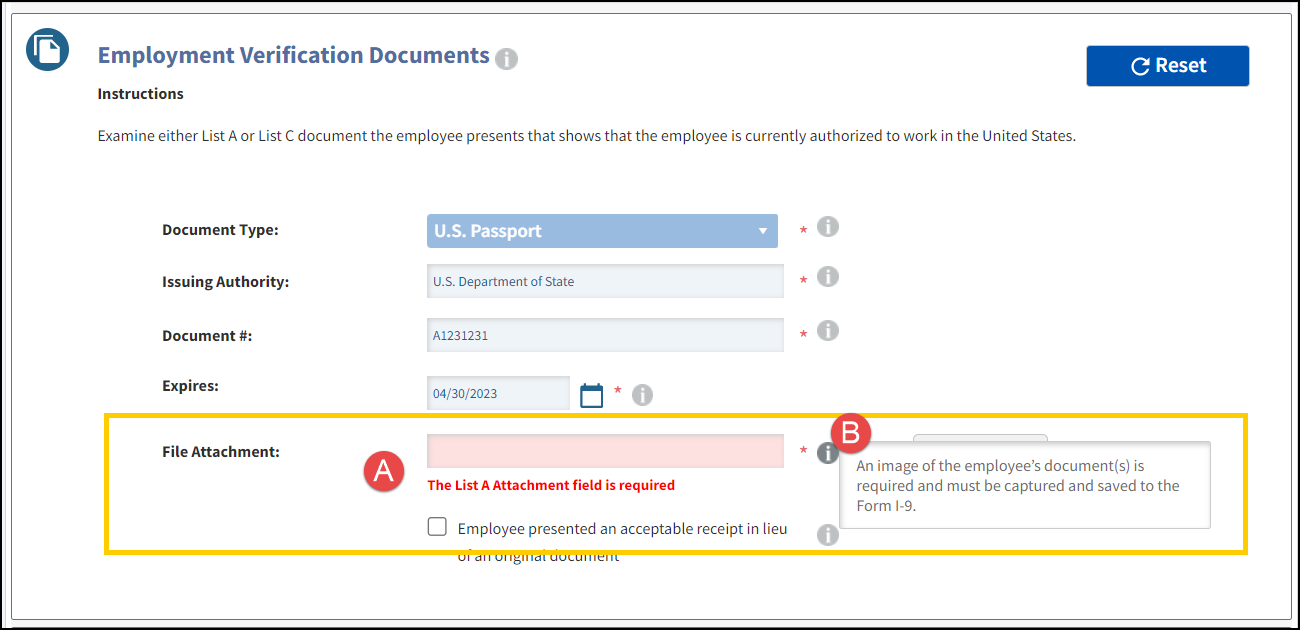 Employment Verification Documents layout/validation changes (Section 3).png