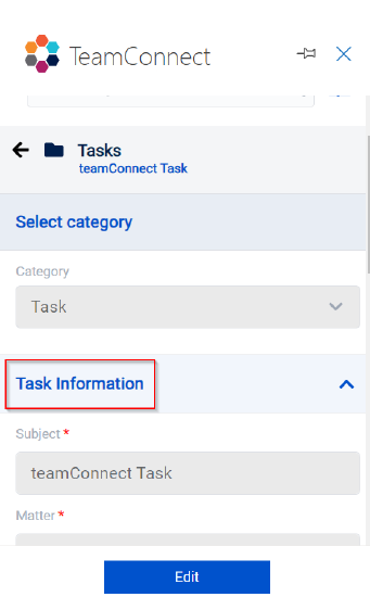 Viewing Task Details