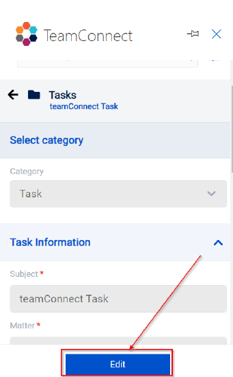 Edit Task button